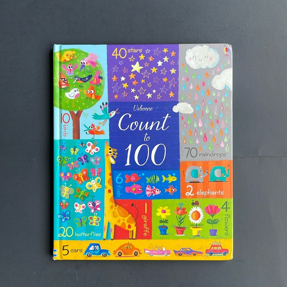 Hardback Usborne Count to 100 book